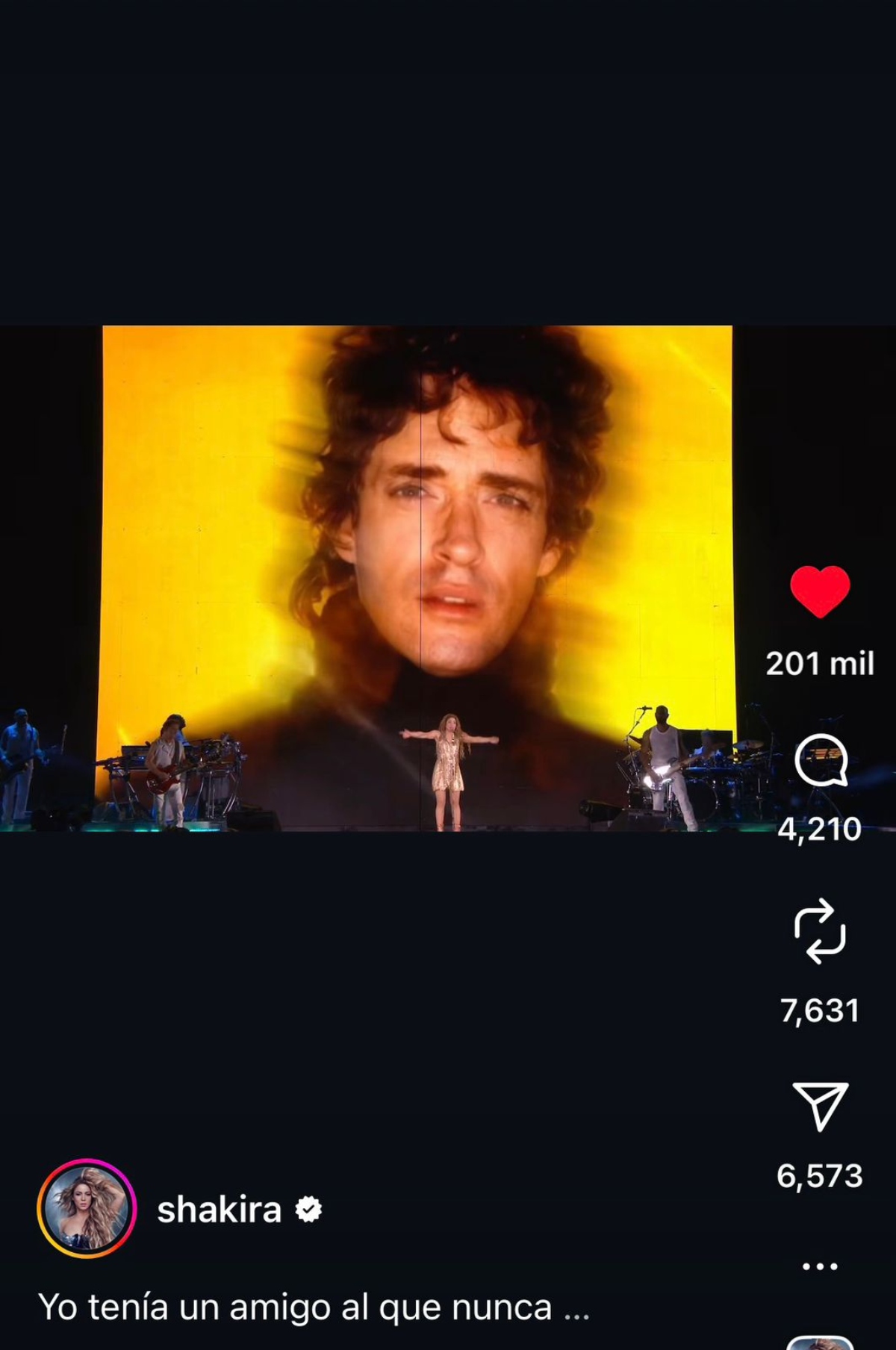 Shakira, Gustavo Cerati