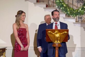 Donald Trump Jr. se compromete, Donald Trump Jr., Bettina Anderson, hijo de Trump, QuéOnnda