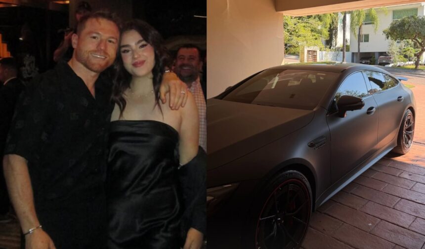 Canelo regala carro hija, Canelo regalo hija, Emily Álvarez, Canelo Álvarez, QuéOnnda