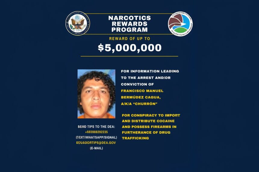 leader of Los Choneros. Francisco Manuel Bermúdez Cagua, Los Choneros, drug trafficking, QuéOnnda