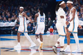Thunder aplastan a los 76ers, Thunder, Oklahoma City, 76ers, QuéOnnda