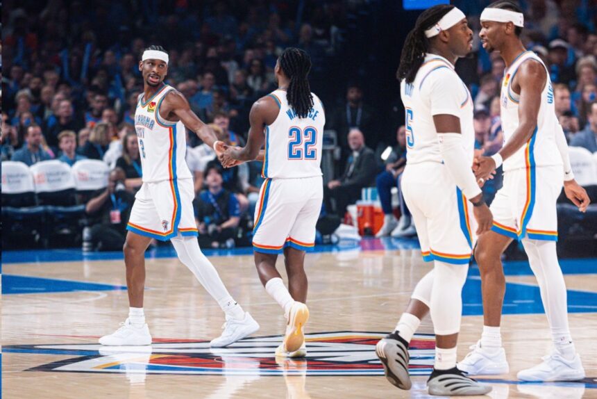 Thunder aplastan a los 76ers, Thunder, Oklahoma City, 76ers, QuéOnnda