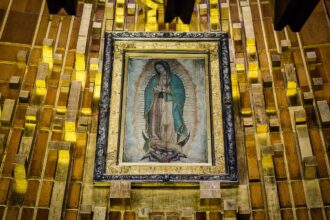 Virgin of Guadalupe mantle, mantle, Virgin of Guadalupe, QuéOnnda