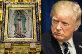 Trump virgen de Guadalupe, Trump, Virgen de Guadalupe, católicos, QuéOnnda