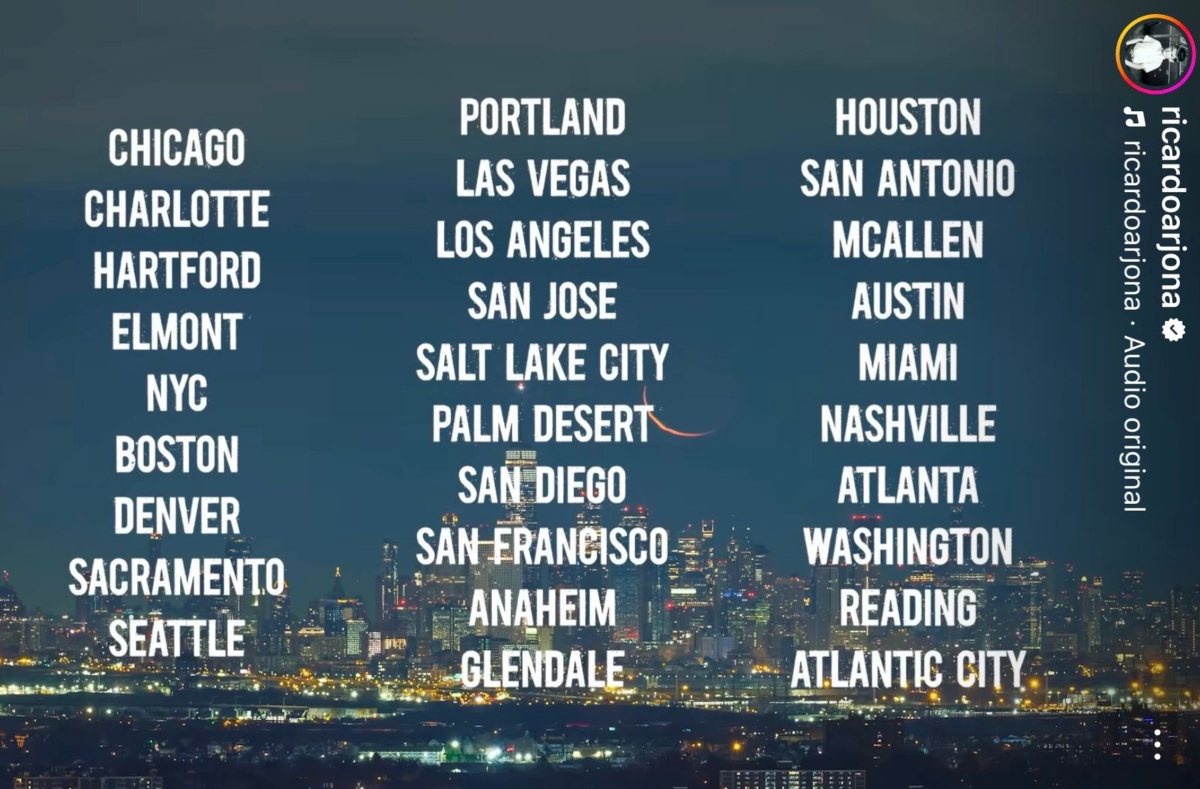 Ricardo Arjona, music