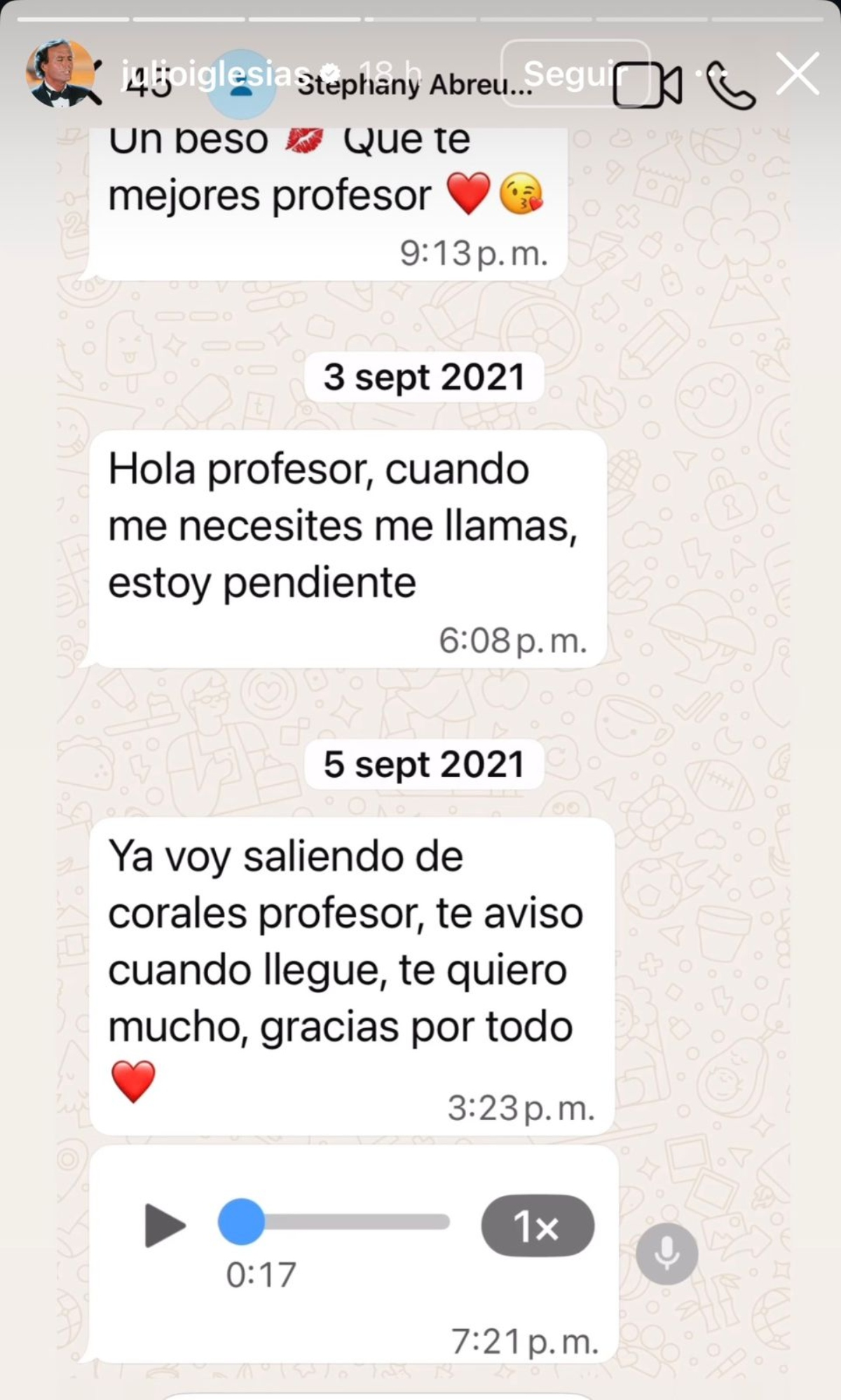 Julio Iglesias, music