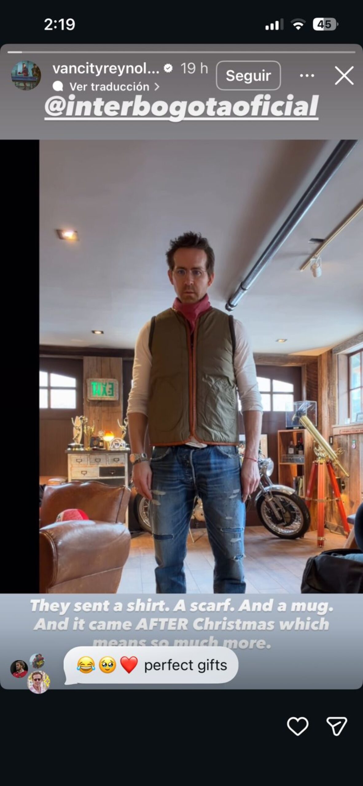 Ryan Reynolds, soccer