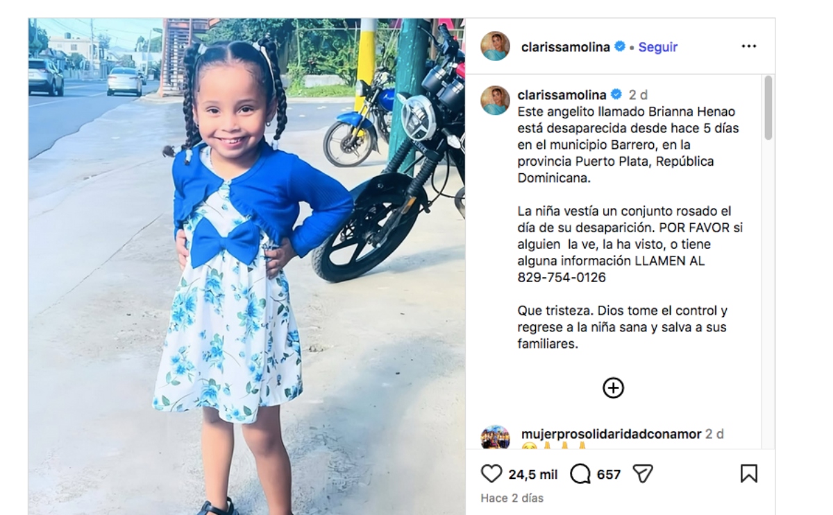 Clarissa Molina, celebrities