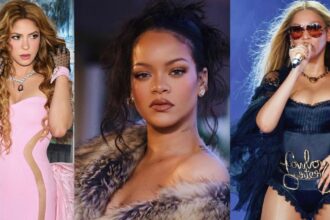 Shakira, Rihanna, Beyoncé