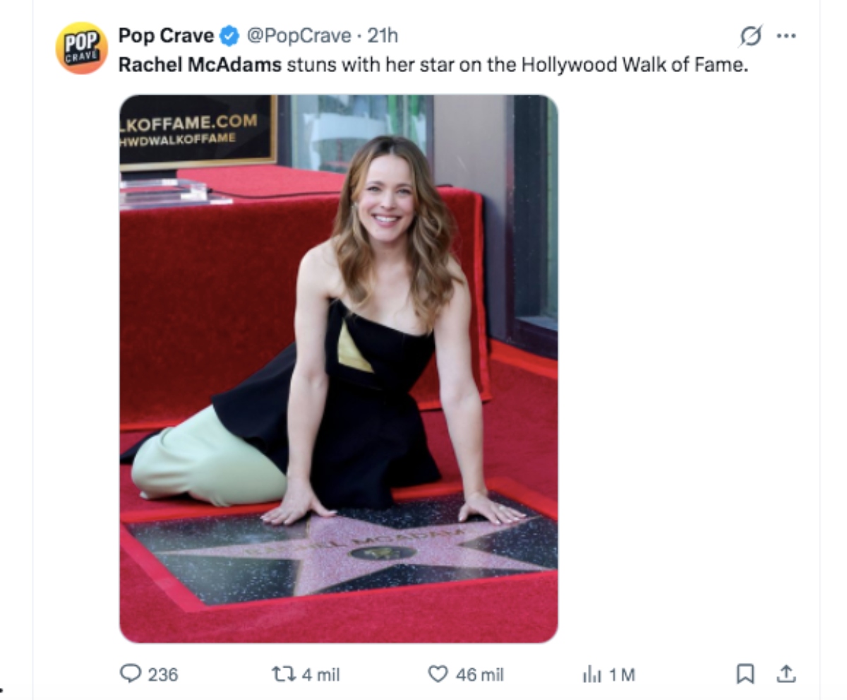 Rachel McAdams, movies