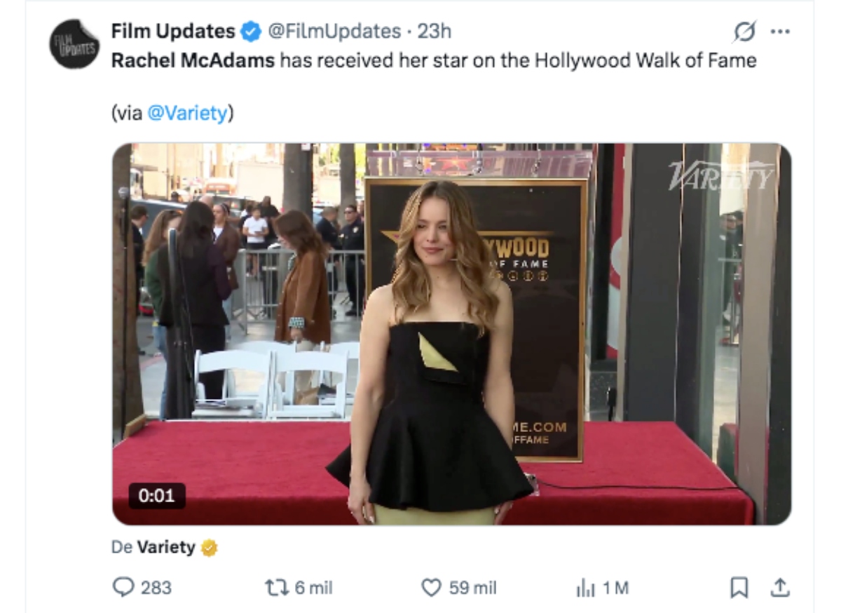 Rachel McAdams, movies