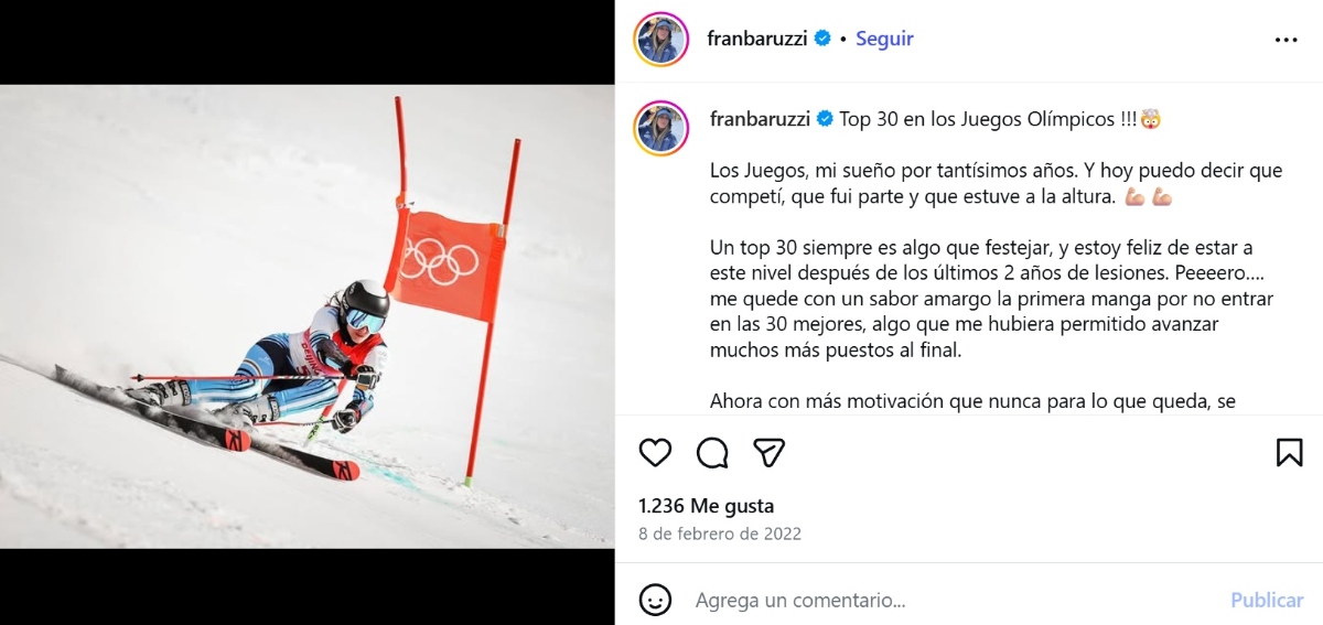 Francesca Baruzzi, Milano Cortina 2026