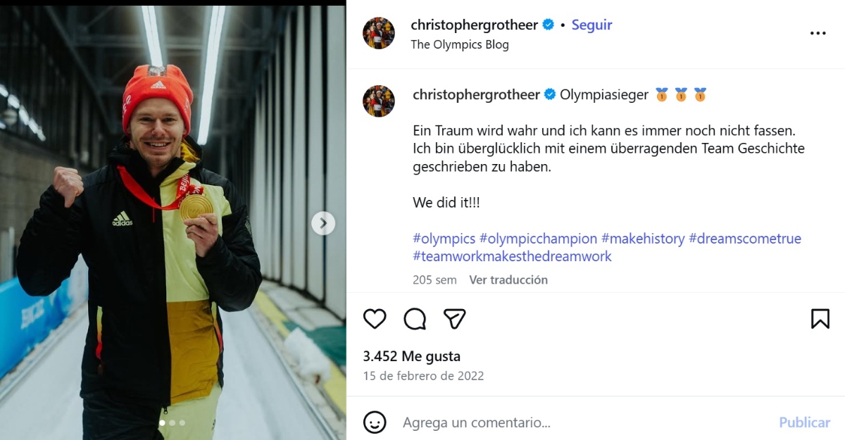 Juegos Olímpicos de Invierno, Christopher Grotheer