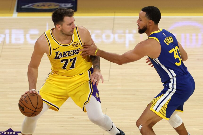NBA, Stephen Curry, Luka Doncic