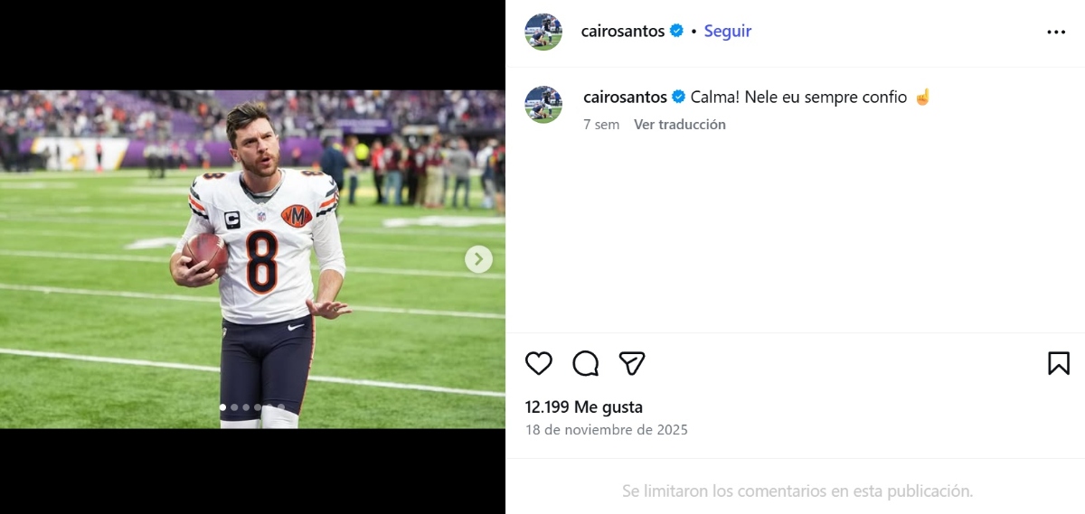 NFL, Cairo Santos