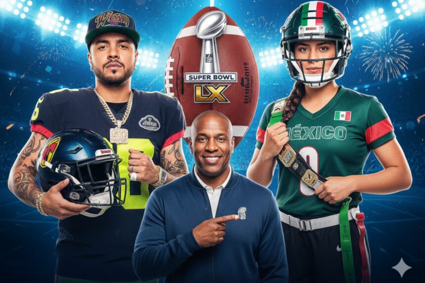 J Balvin Super Bowl LX Flag Football, J Balvin, Super Bowl, Flag Football, QuéOnnda