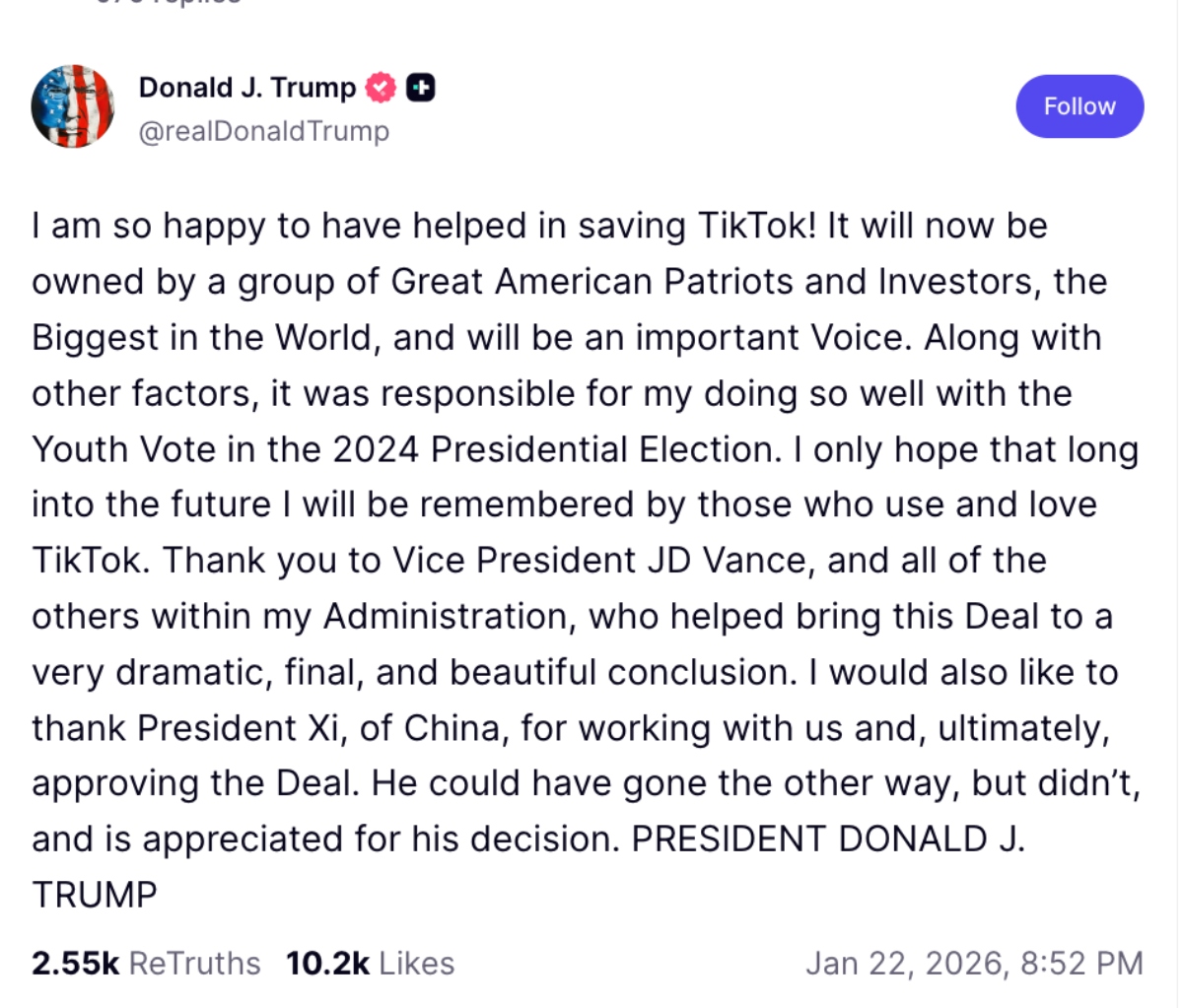 Trump salva TikTok, Trump TikTok, Trump, TikTok, QuéOnnda