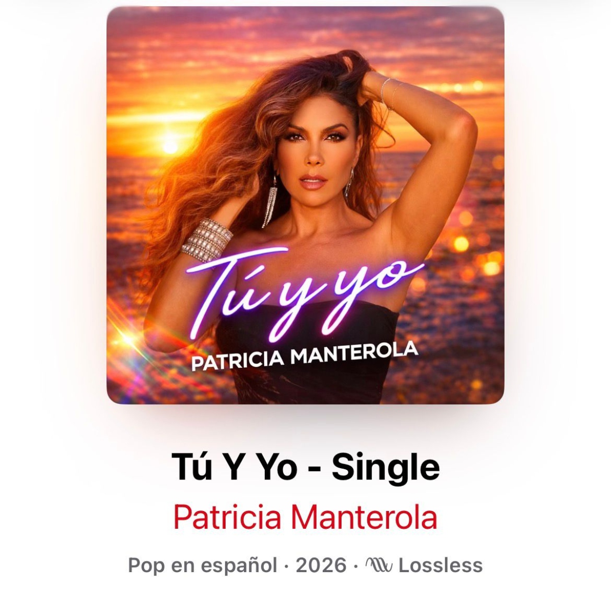 Paty Manterola música, canción