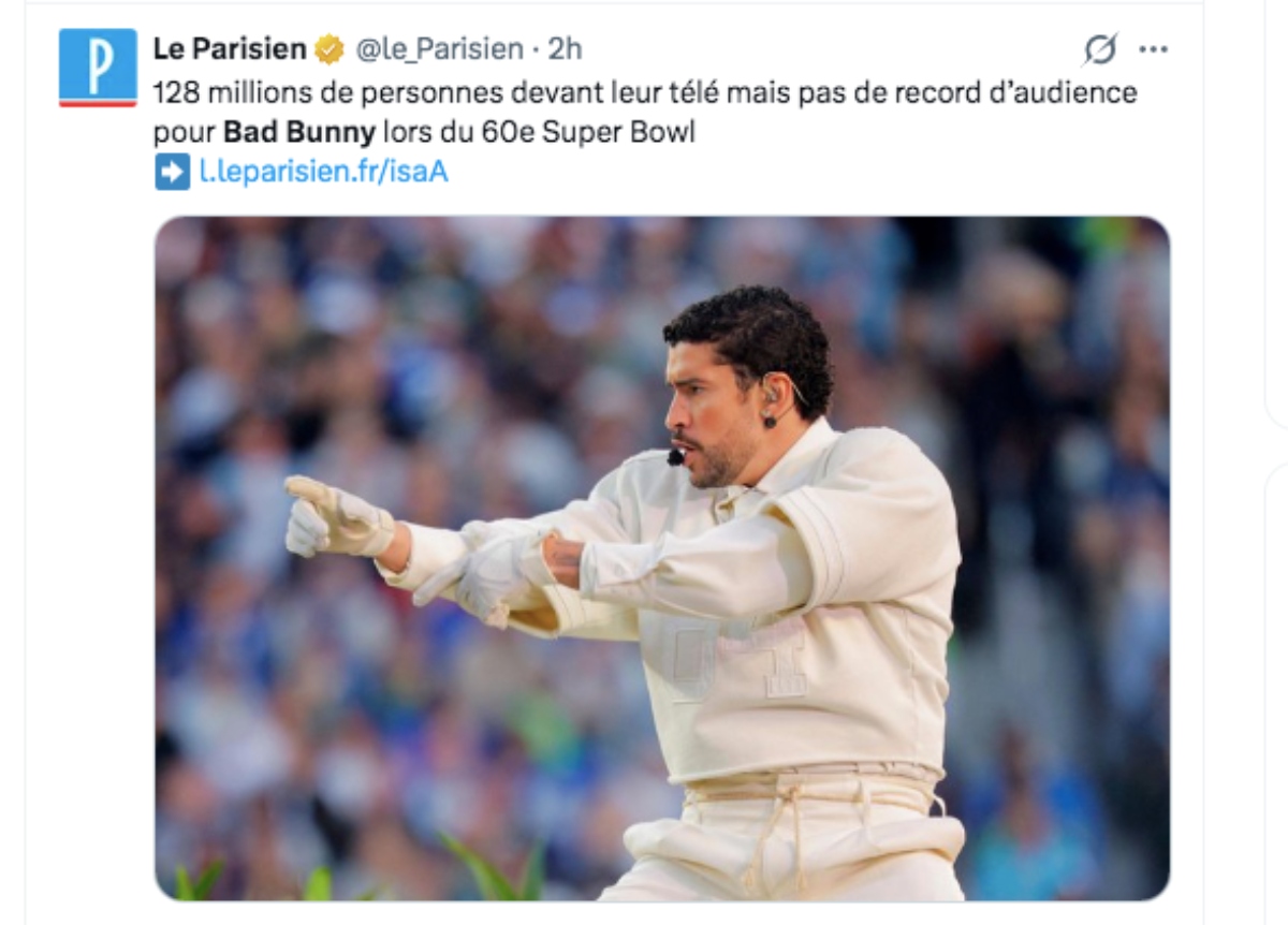 Bad Bunny, Super Bowl