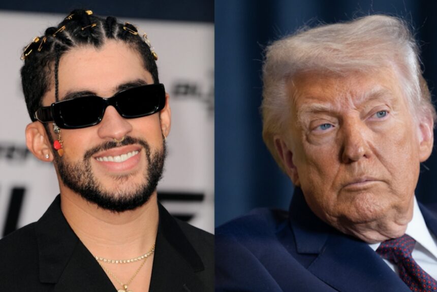 Bad Bunny, Trump