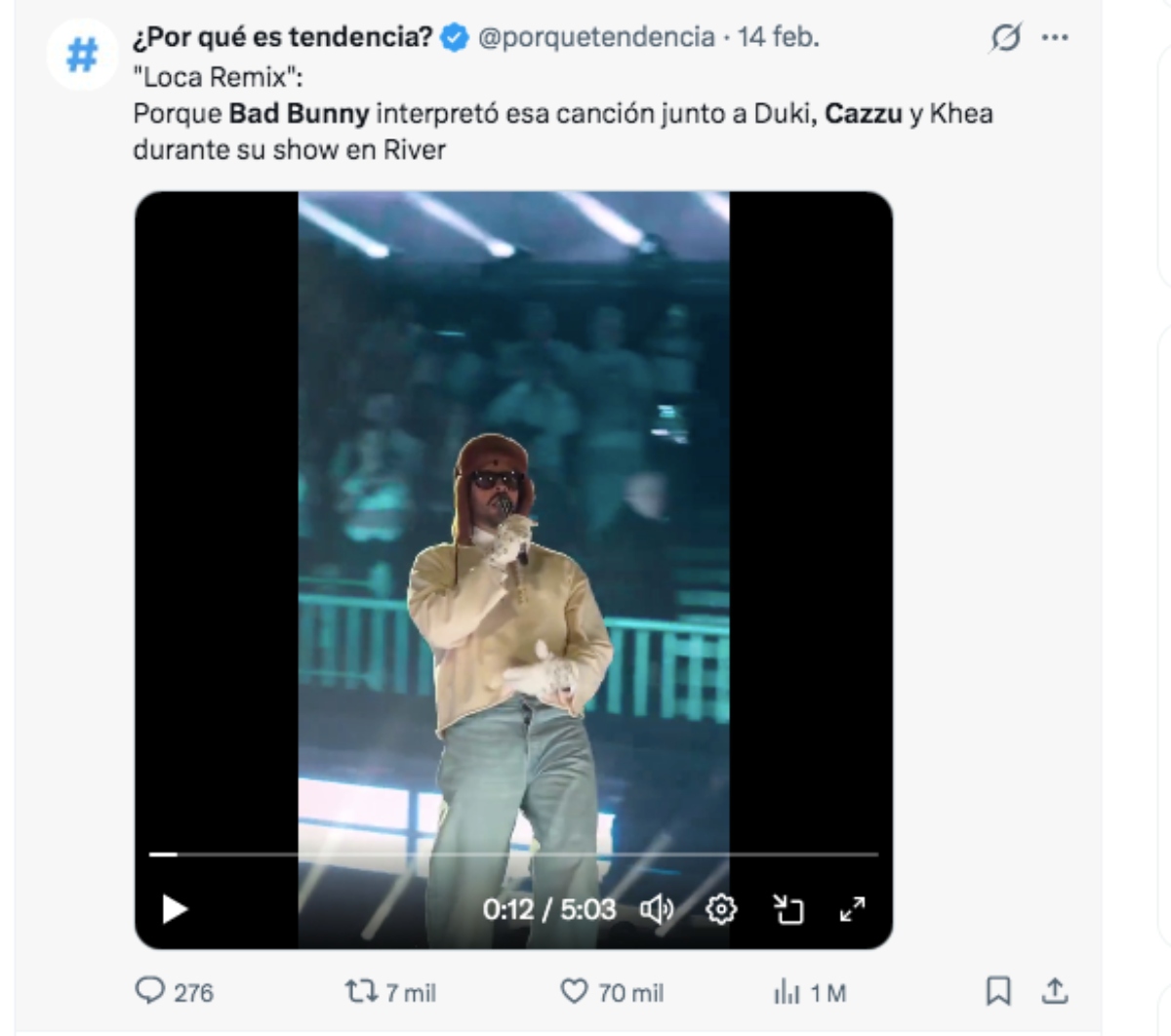 Bad Bunny, famosos, Cazzu