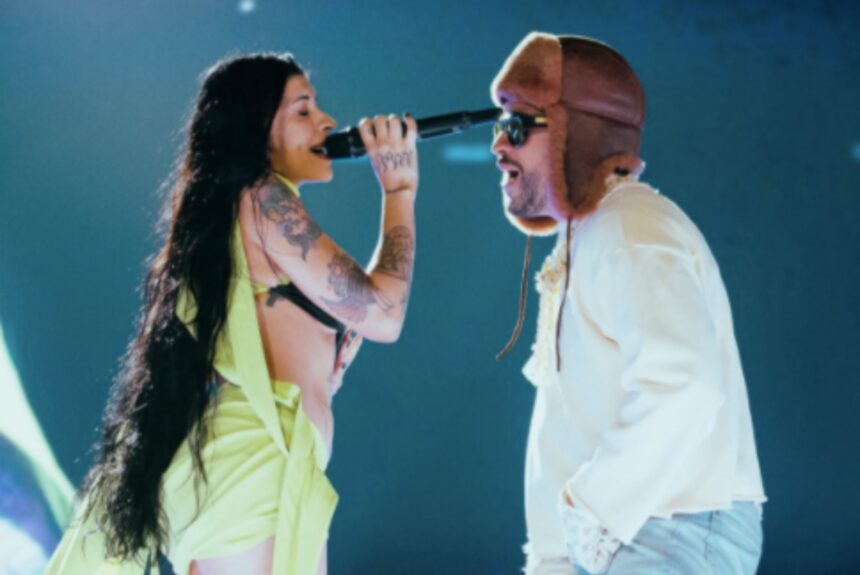 Bad Bunny, famosos, Cazzu