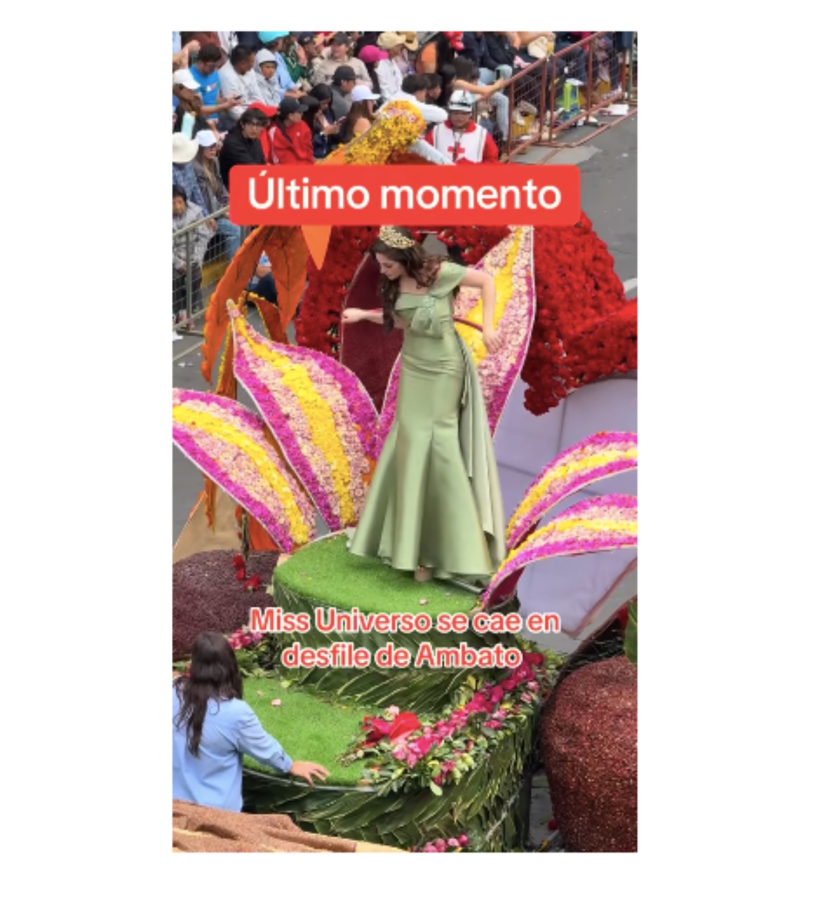 Fátima Bosch se desvanece, famosos