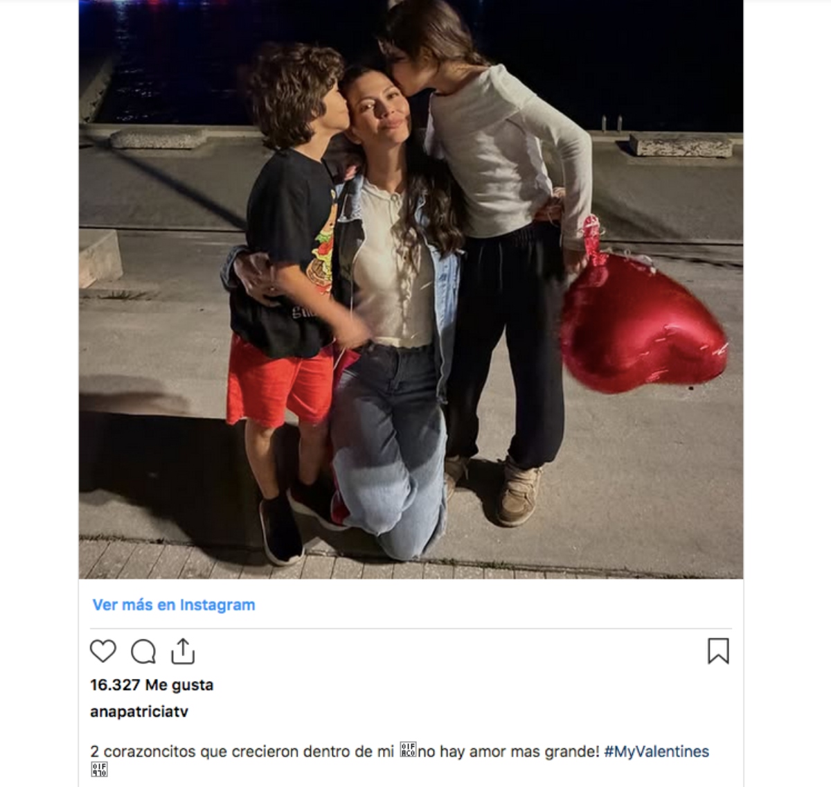 Adamari López Valentine's Day, Ana Patricia Gámez