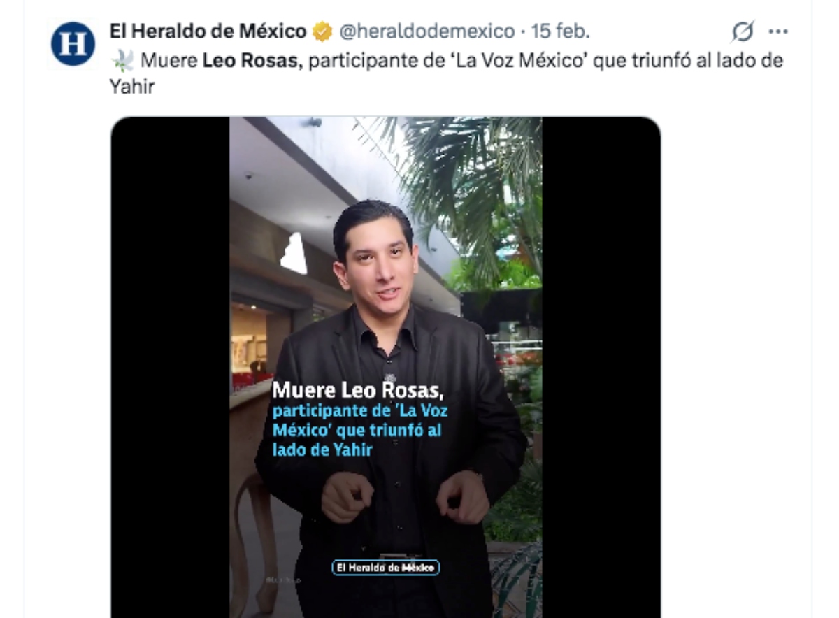 Leo Rosas death, celebrity, celebrities