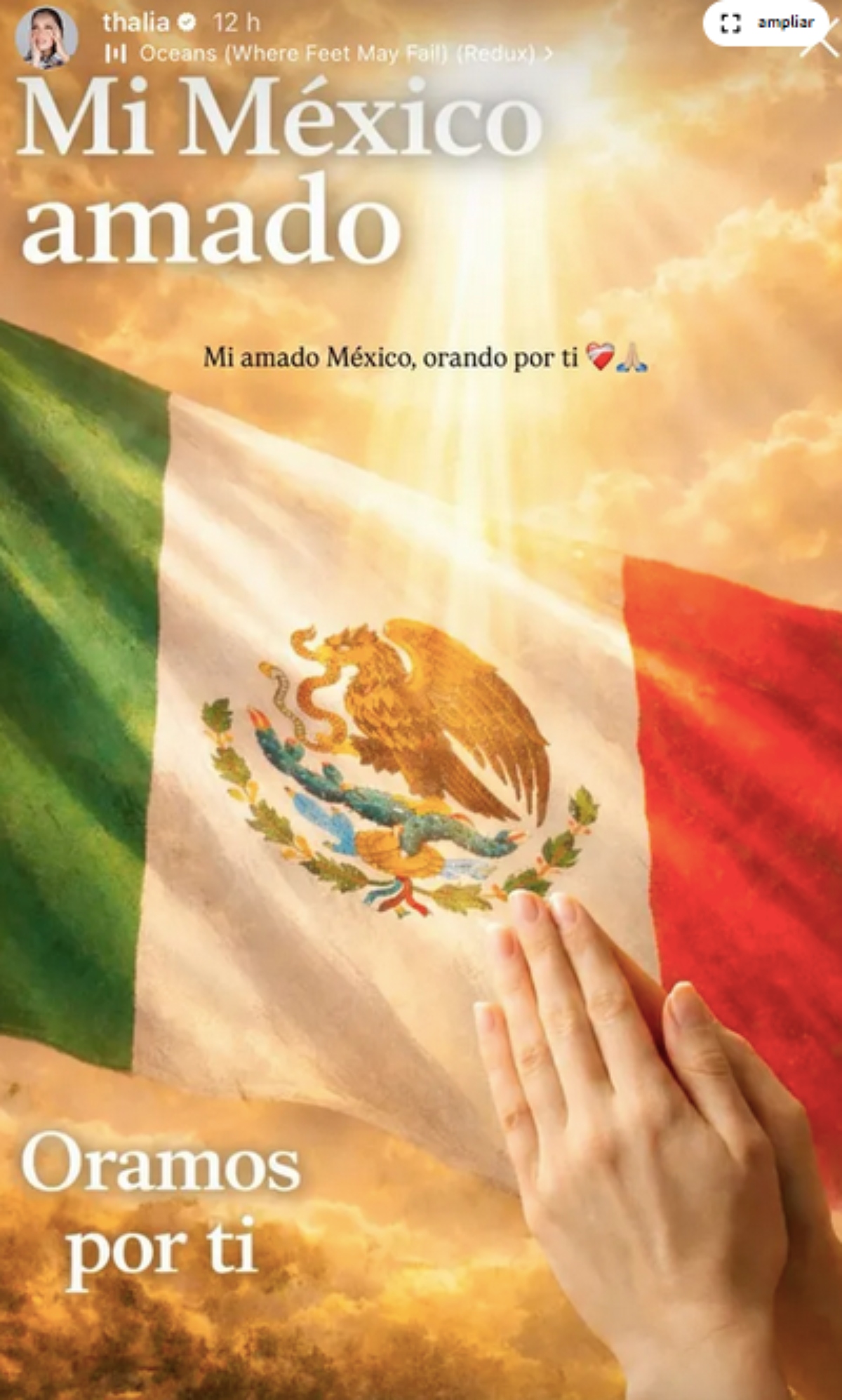 Eiza González, Thalía violencia México