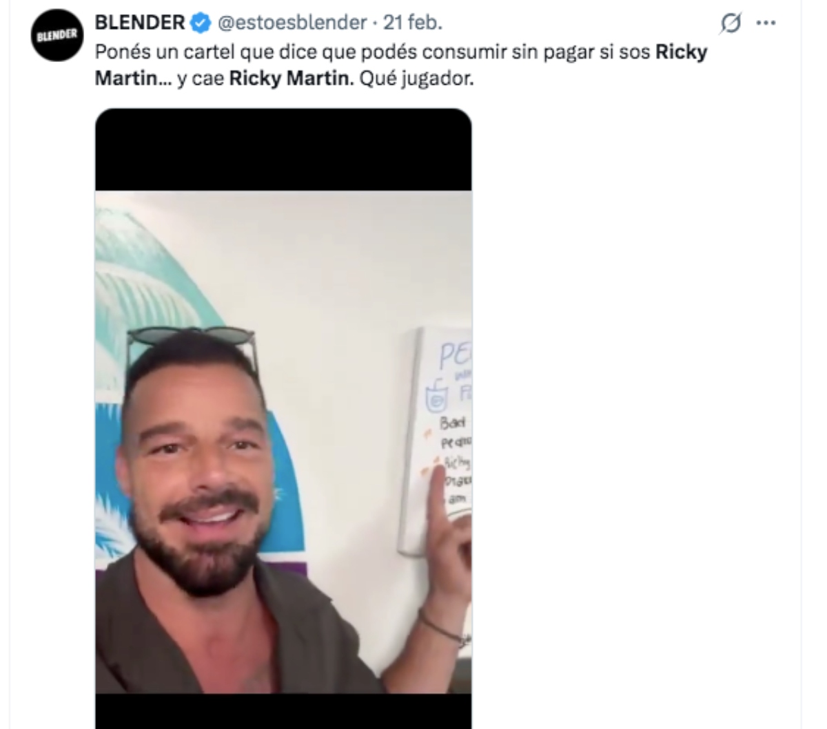 Ricky Martin viral, music