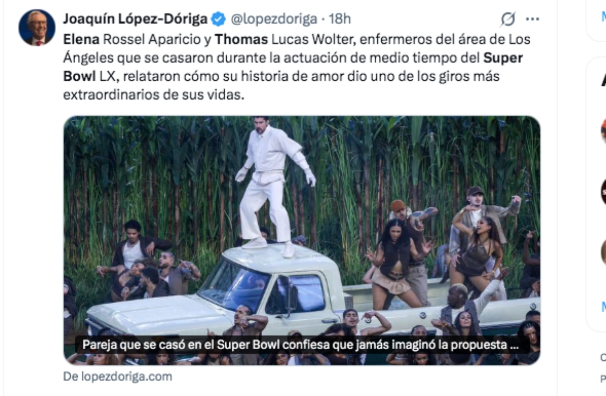 Bad bunny Super Bowl wedding, music