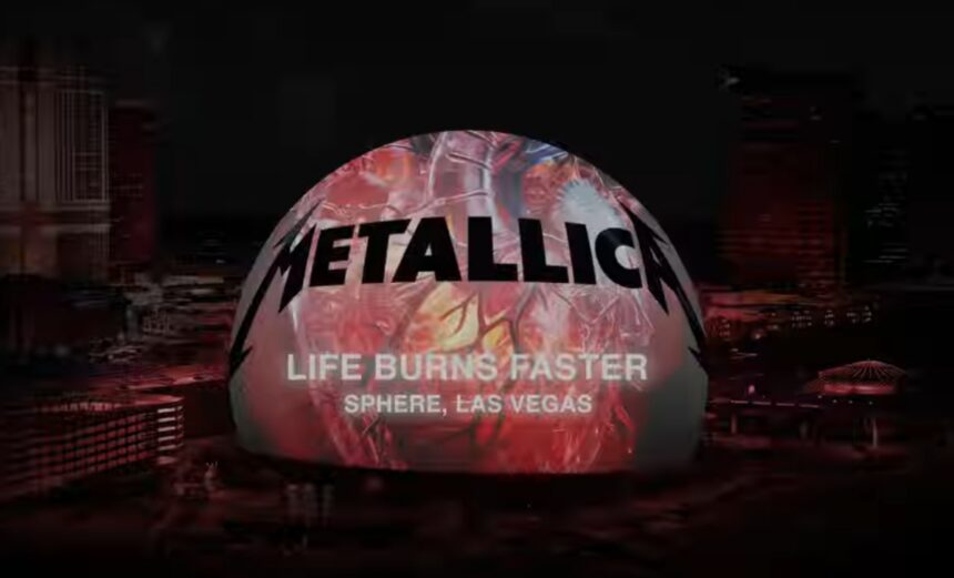 Metallica residencia Las Vegas, The Sphere