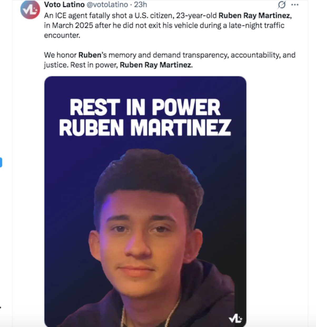 Ruben Ray Martínez caso Texas