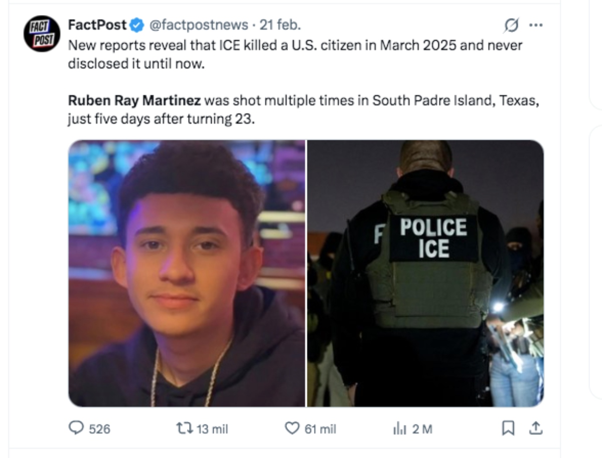 Ruben Ray Martínez caso Texas