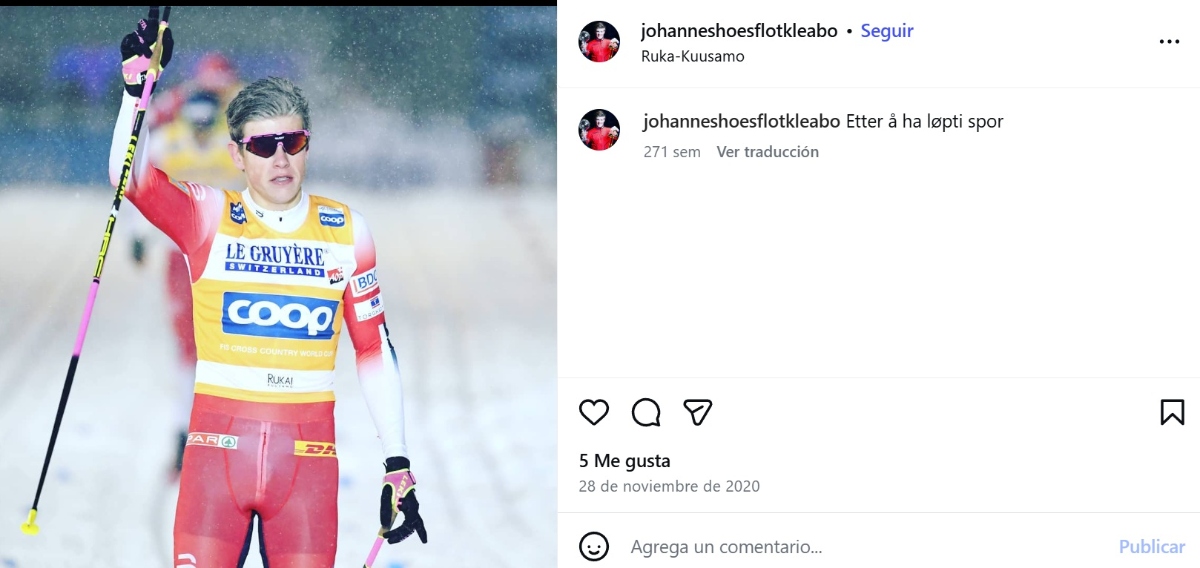 Milán-Cortina 2026, Johannes Hoesloft Klaebo