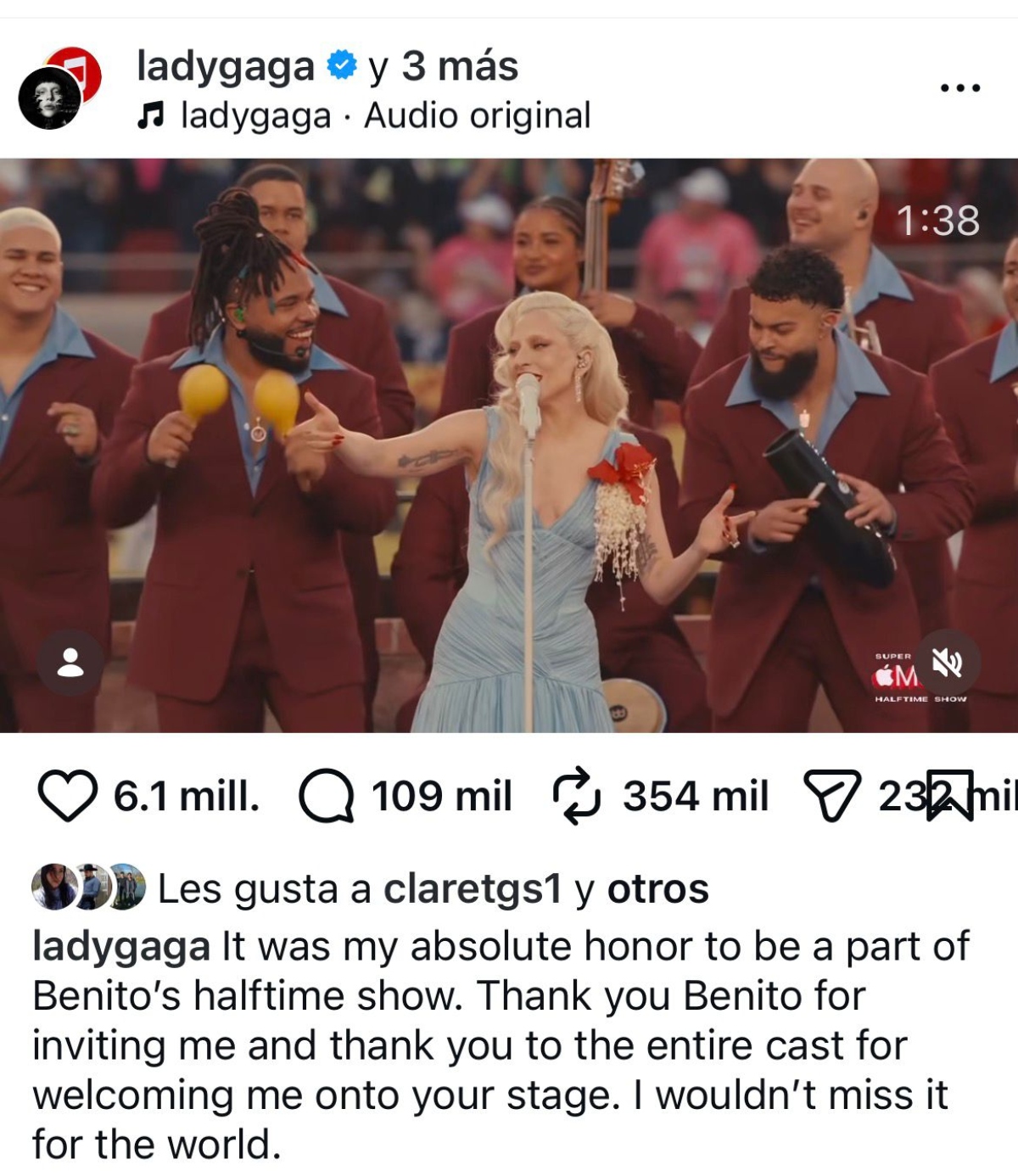 Bad Bunny, Super Bowl