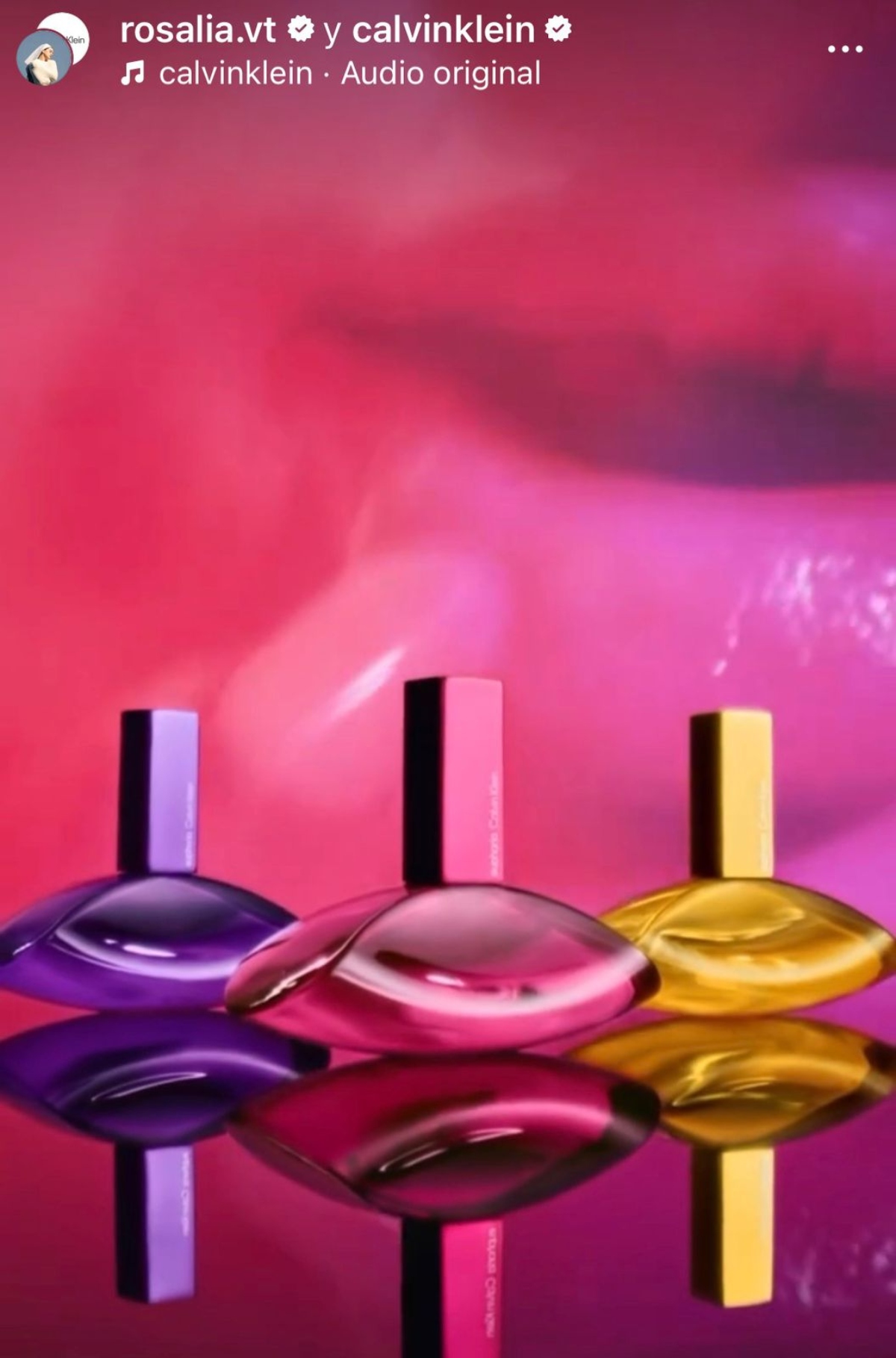 Rosalía Euphoria, Calvin Klein