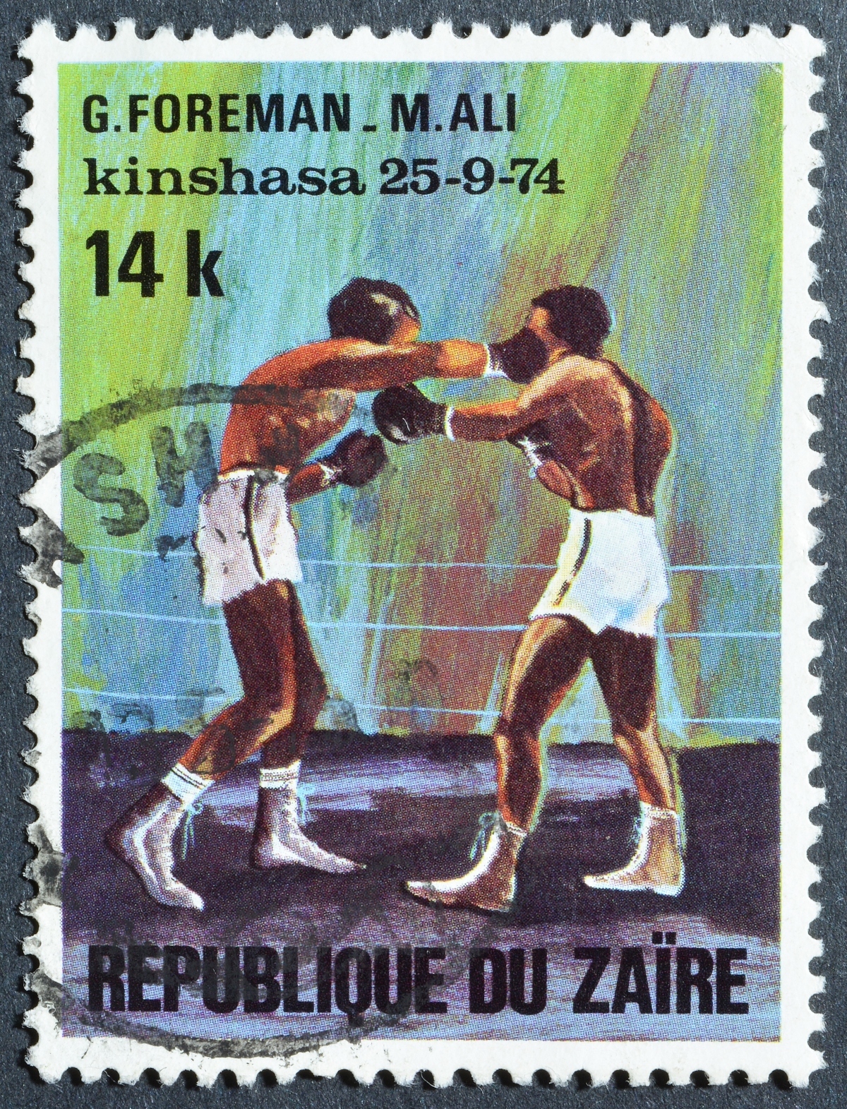 Muhammad Ali, George Foreman 