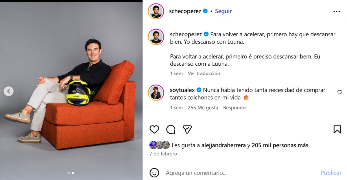 Checo Pérez debut Cadillac