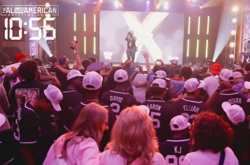 concierto alterno show medio tiempo, concierto alterno, show medio tiempo, Turning Point USA, QuéOnnda