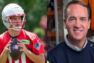 Drake Maye, Peyton Manning