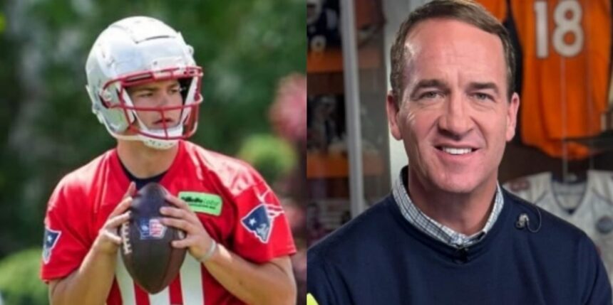 Drake Maye, Peyton Manning
