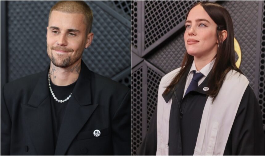 The Grammys vs. ICE, Justin Bieber, Billie Eilish, Bad Bunny, Grammy, QuéOnnda