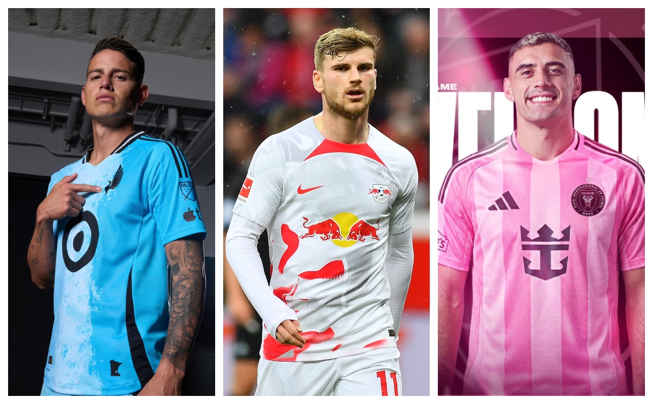 Estrellas que llegan a la MLS, James Ríguez, Timo Werner, Germán Berterame, MLS, QuéOnnda