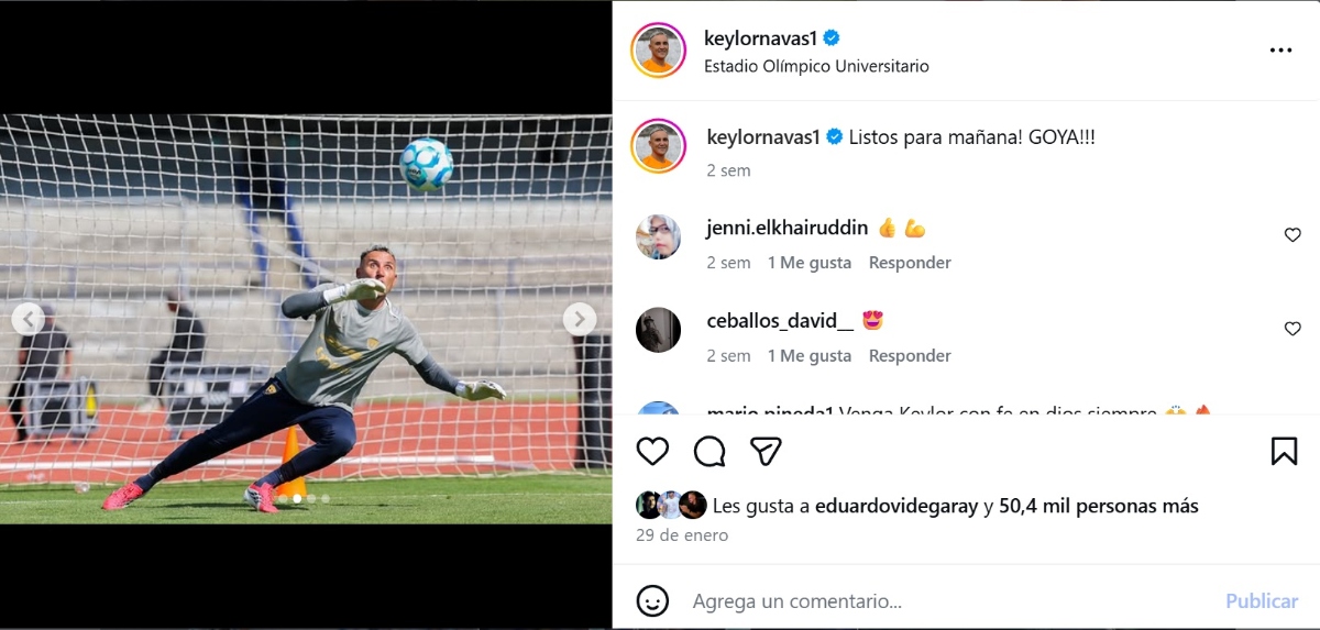 Keylor Navas MLS