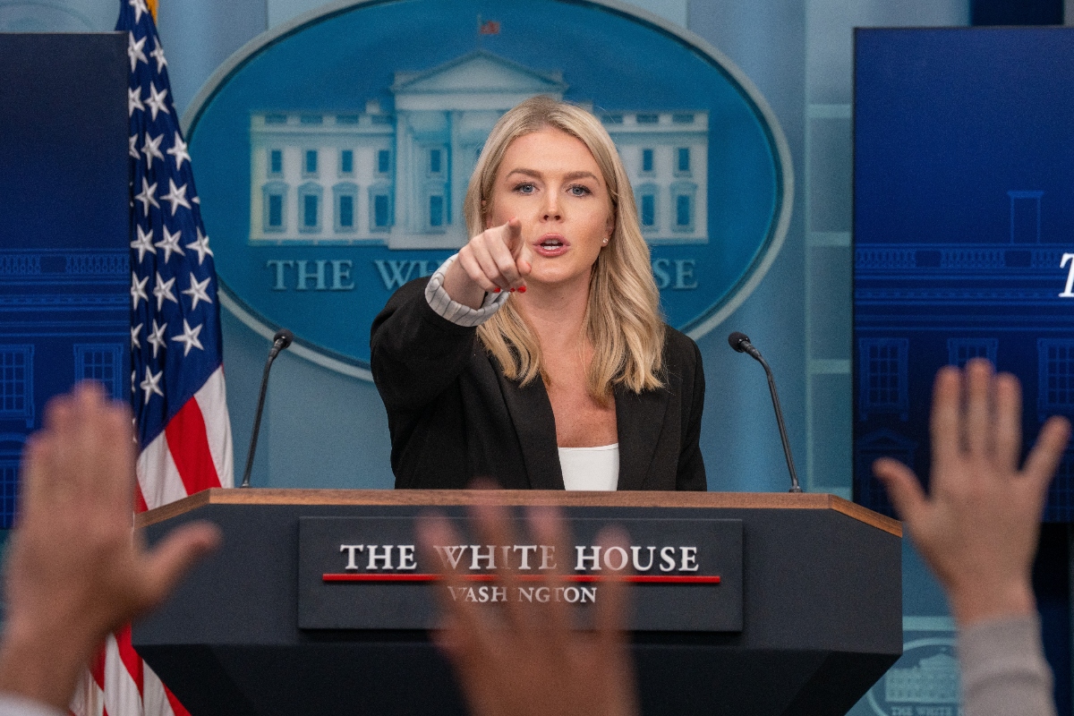 Karoline Leavitt, Donald Trump Estado Unión