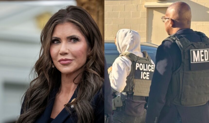 Demócratas piden acabar con ICE, Kristi Noem, ICE, QuéOnnda