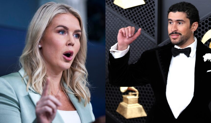 Casa Blanca artistas ICE, Karoline Leavitt, Bad Bunny, Casa Blanca, ICE, QuéOnnda