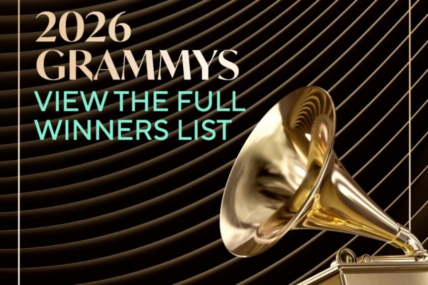 lista de ganadores Grammy, lista de ganadores, Grammy, Música, QuéOnnda